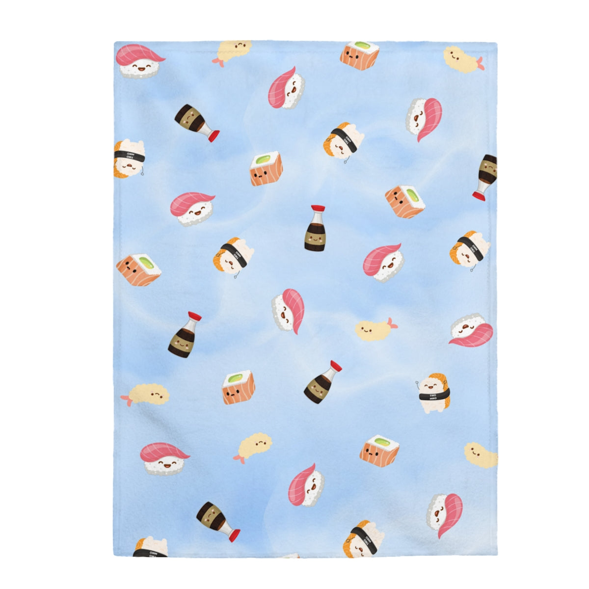 Sushi Time Plush Blanket