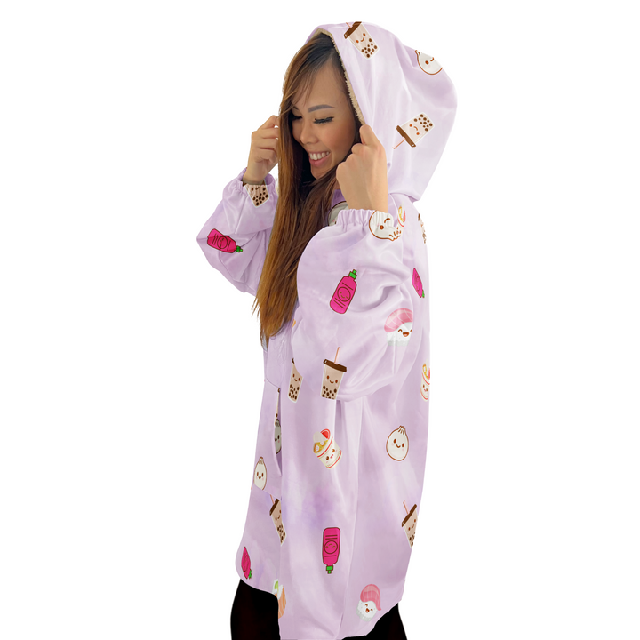 Culture Shock Sherpa Hoodie Blanket