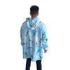 Soju Blu Skies Sherpa Fleece Hoodie Blanket