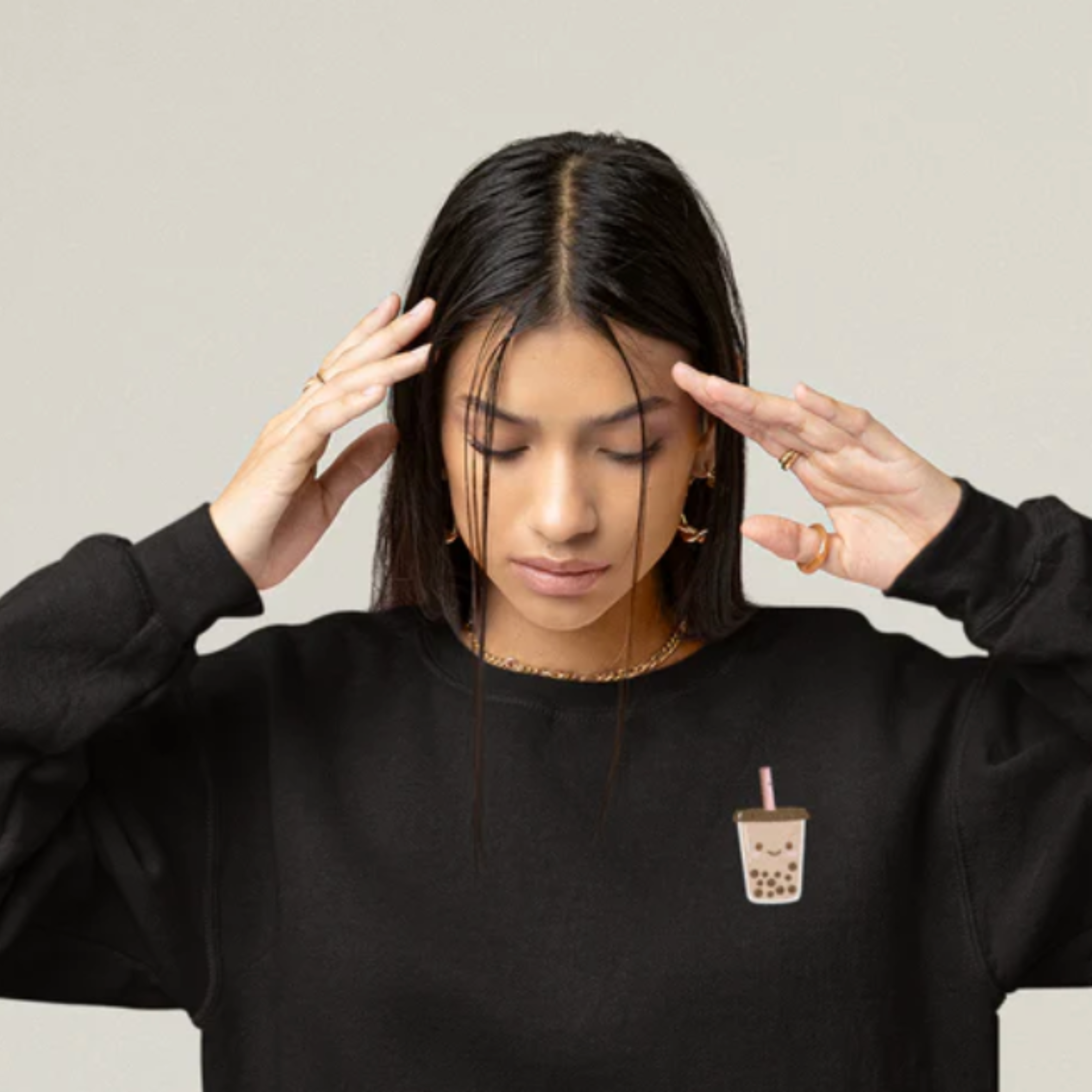 Boba Tea Crewneck Sweatshirt