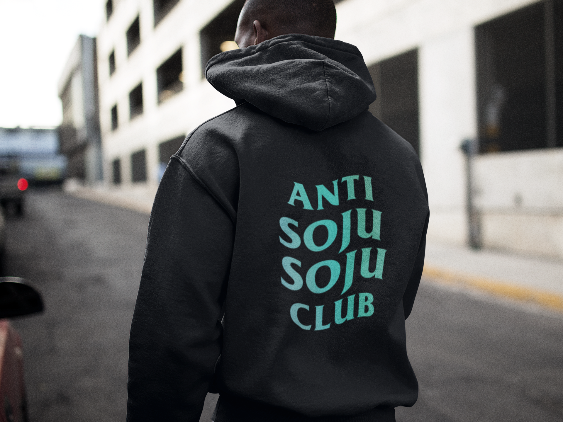 Anti Soju Soju Bear Hoodie