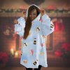 Sushi Time Sherpa Hoodie Blanket